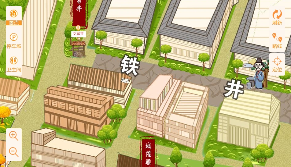 深圳智慧景区：手绘地图与语音导览的完美融合