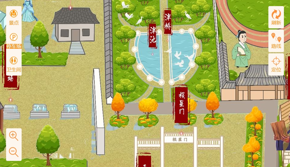 深圳手绘地图景区语音讲解导览系统：智慧景区建设的基石