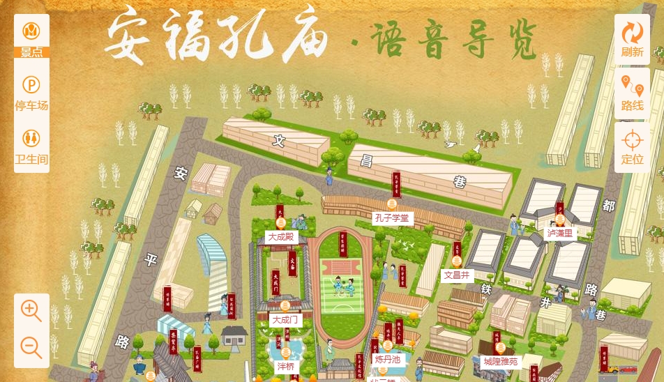 深圳手绘地图：智慧景区智能化服务的延伸